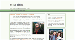Desktop Screenshot of beingfilled.com